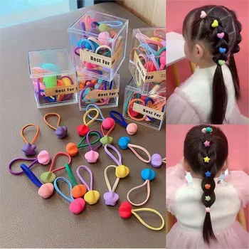 Dječje traka za kosu, elastične trake za kosu, visoko elastična traka za kosu, dječje uže za kosu, frizura za djevojčice, povez za glavu 10 kom./lot