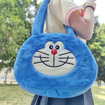 Doraemon od samta Torba Preko ramena crtani 2023 Ljeto Japanski Crtani Djevojka Studentica Slatka Stil Torba Preko Ramena 40x30x10 cm