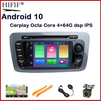 DSP Android 11 AUTO DVD GPS Bluetooth Player Automobili Satelitska Navigacija Stereo Radio Navigacija 2 Din GPS Multimedijski Uređaj Za SEAT IBIZA 2009-2013