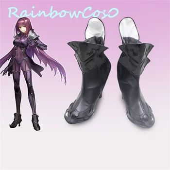 Fate Grand Order FGO Lancer Chiyono Cipele za Косплея Čizme i Cipele za djevojčice, Igra Anime Halloween Božić RainbowCos0 W3023