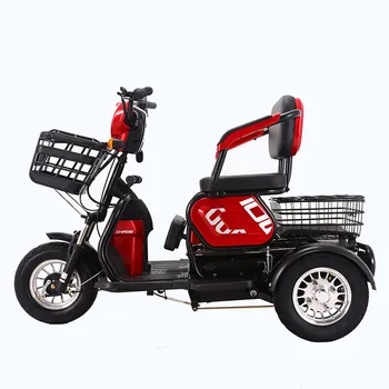 Gradska električna vozila za odmor starijih ljudi, za prikupljanje i prijevoz djece, za kućanstvo električni tricikl s električnim upravljanjem