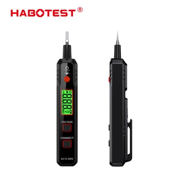 HABOTEST Detektor napona HT89 300V AC Tester Olovke pozadinsko Osvjetljenje LCD zaslona alarm