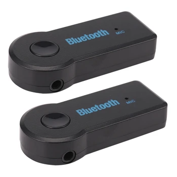 HFES 2X Bežične Bluetooth 3,5 mm AUX Audio Stereo Glazba Home Auto Prijemnik Adapter za Mikrofon