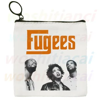 Hip-hop grupe The Fugees Score Platna Novčanik za kovanice Kolekcija Torbi za Холщовая Torba Mali Novčanik Na Munje Torba za ključeve Poklon Za Ruke