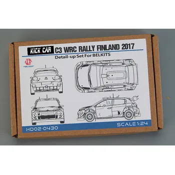 Hobby Design 1/24 HD02-0430 C3 Wrc Rally Finske 2017 Komplet dijelova Za Modifikaciju Metalni Model Automobila Za Belkits