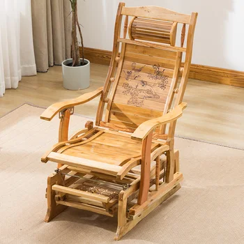 Hot prodaja бамбуковое stolica za ljuljanje, nagibni stolica za odmor na balkonu, domaći umjetnički stil, neoklasičan hotelsku stolica za kupanje