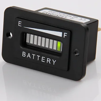 Indikator napunjenosti baterije Mjerač napunjenosti baterije LED 48V olovo-kiselina tekućina za električnog skutera na Električni skuter Golf Kart Karting Golf