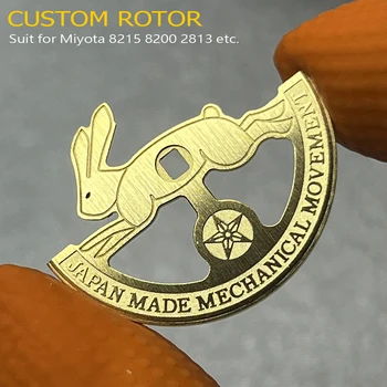 Individualne rotora za zeca, pogodan za Miyota 8215 8200 2813, modifikacija mehanizam, zamjena težinskih dijelova, izmjena zlatnih čekića, pribor