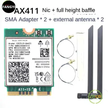 Intel za laptop WiFi AX411NGW Killer 1690i Ugrađena Bežična mrežna kartica WIFI6E Gigabit Killer AX411 Bluetooth 5.3