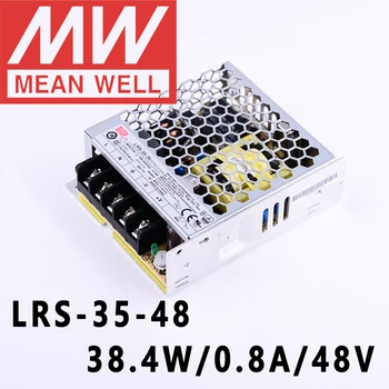 Internet-trgovina impuls izvora napajanja Mean Well LRS-35-48 meanwell 48 vdc/0,8 A/38 W s jednim izlazom