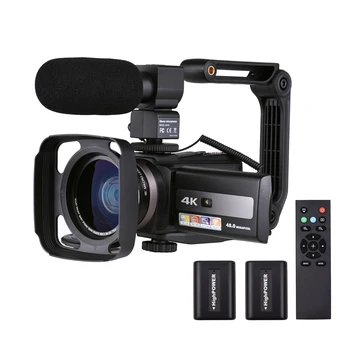 Izravna prodaja tvornice Kineski kamkorder 4k Digitalna video kamera za snimanje video zapisa u realnom vremenu