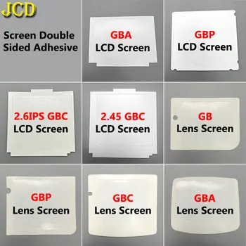 JCD Za Gameboy Advance Color GB GBA GBC EUR Plastična Staklena Leća LCD Zaslon Obostrano Ljepljive Trake rezervni Dijelovi Za Popravak