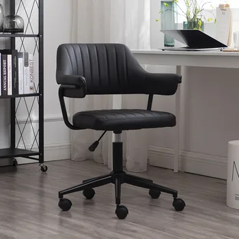 Jednostavan uredski stolac, dom je udoban ergonomski rotirajuća stolica, Živo sastanak osoblja studentski domovi, Kožni dizalo, uredski stolac