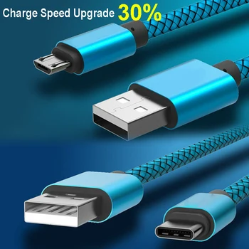 Kabel za punjač Micro USB Type-C 3.1 za Android telefon, kabel za brzo punjenje i sinkronizaciju podataka, kabel Type C za Samsung, Huawei Xiaomi