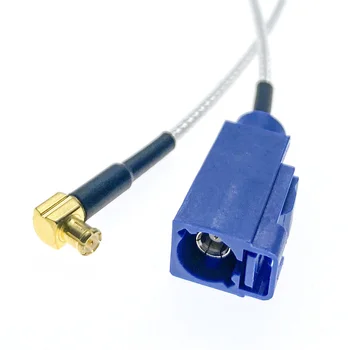 Kabel za RG316 Fakra SMB C ženski-MCX Muški Pravokutni 50 Ohm Koaksijalni RF Cat kika dostupne Koaksijalni Kabel za spajanje