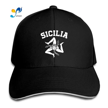 Kapu Moto Gp, sicilijanac Тринакрия - Sicilia Pride, muška ženska klasična šešir, funky kapu s nadstrešnica