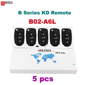 KEYECU 5 kom. Univerzalni daljinski upravljači serije B za KD900 KD900 +, daljinski upravljači KEYDIY za B02-A6L