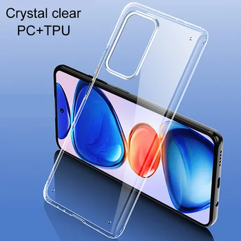 Kristalno čist torbica za Xiaomi Redmi Note 11 TPU akrilni transparentni tanka zaštitna torbica Ne желтеет i ne blijedi