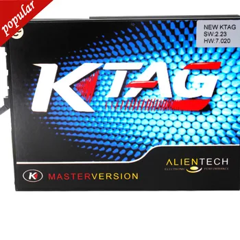 KTAG 7.020 K-TAG ECU programski Alat Osnovna verzija bez ograničenja znakova V7.020 KTAG Osnovna jedinica za Postavljanje čipa K-TAG ECU