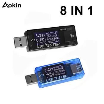 KWS-MX17 8 U 1-4-30 U USB Voltmetar Ampermetar Električna Energija za Napajanje Kapacitet Mjerač Napona Struje USB Tester Monitor
