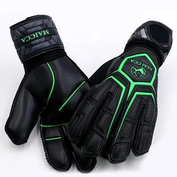 Latex obložen nogometne вратарские rukavice Profesionalna zaštita odraslih tinejdžerske вратарские nogometne вратарские nogometne rukavice gospodo