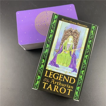 Legenda O Arthuru Tarot za proricanje Kompletna engleska verzija Oracle kartice
