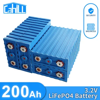 Lifepo4 Baterija 200AH 3,2 U Litij-Željezo-Фосфатная Punjiva DIY Ćelija 12 24 36 U Nautičkog Viljuškara Sunčevih Čamaca RV Golf Carts