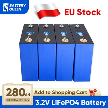 LiFePO4 baterija 280AH EVE 3,2 V, Prizmatične Punjive baterije Za Skladištenje Solarne Energije 12V 24V 48V Pack za Power Wall