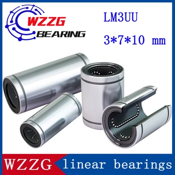 Linearni klizni ležajevi WZZG LM3UU (10 kom./lot) 3 * 7 * 10 Ležajevi visoke kvalitete mm