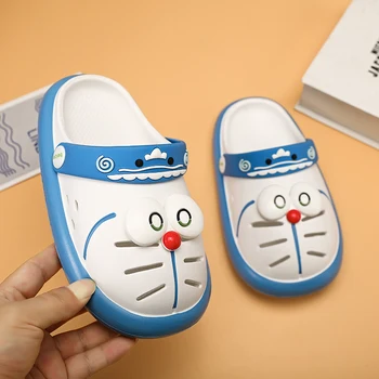Ljetne dječje papuče, slatka нескользящие mekana i udobna otporan na habanje sandale Doraemon