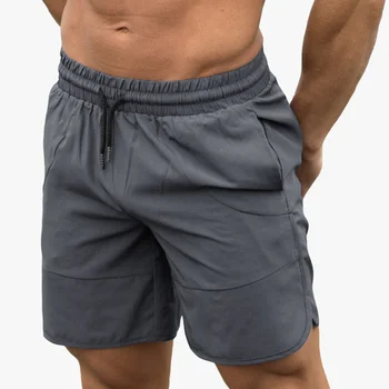 Ljetne sportske hlače YM Muscle u europskom i američkom stilu, svakodnevne hlače za trčanje s pet bodova, muške košarkaške hlače za trening, быстросохнущие Nove