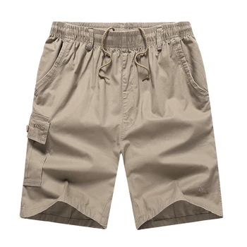 Ljeto 2023, Nove muške strme, svila, pamuk, kratke hlače-teretni, Gospodo Nove Gaćice na munje s više džepova, gospodo Slobodni vojni kratke hlače XL-6XL