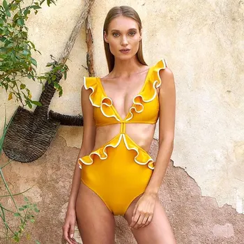 Ljeto 2023, Novi Modni seksi kupaći kostim bikini resort na plaži u stilu, jednodijelni kupaći kostim seksi, pune boja čipke bikini, jednodijelni kupaći kostim