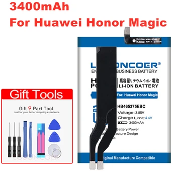 LOSONCOER 3400 mah HB465375EBC Baterija Za Huawei Honor Magic, Magic of Honor Dual SIM, Baterija mobilnog telefona NTS-AL00