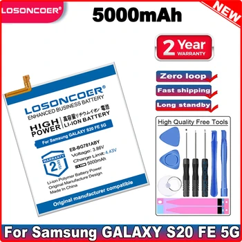 LOSONCOER 5000 mah EB-BG781ABY Baterija za Samsung GALAXY S20 FE 5G A52 mobilni telefon Baterija SM-G780 SM-G781 A525 A526 A528 A52S