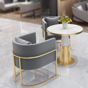 Luksuzni Metalne stolice Trpezarijski Zlatne Office Elegantne Podne Igre Restoran stolice Dizajniranju namještaja za spavaće sobe Sillas Para Eventos