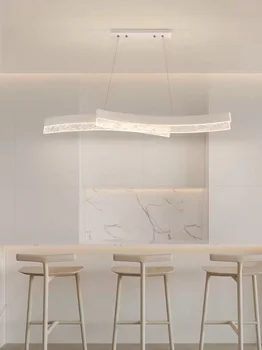 Lusteri Plafonjere Moderne led izvorni rasvjeta restoran kuhinja otoka akril duge lampe za uređenje lobby bara