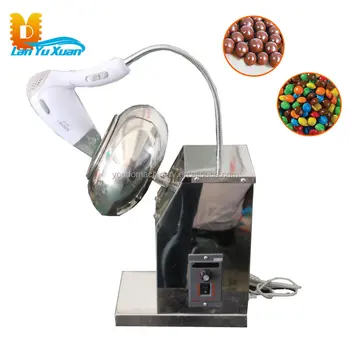 Mali Auto bubanj laboratorijska stroj za nanošenje kikiriki premaz na posudu od nehrđajućeg čelika za proizvodnju šećera od slatkiša, čokolade, oraha, brašna, Cijena Hrane