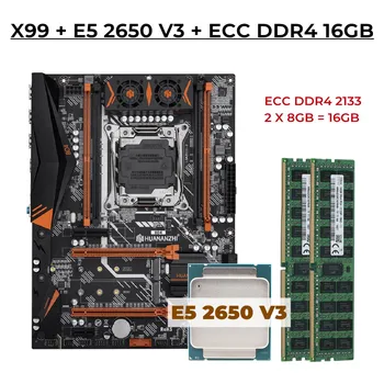 Matična ploča HUANANZHI BD4 LGA 2011-3 u kombinaciji s kompletom XEON E5 2650 V3 2*8G DDR4 2133 ECC memorije NVME USB3.0 ATX Server