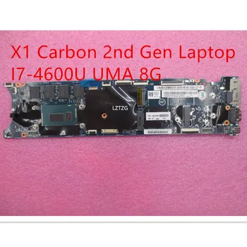Matična Ploča Za Prijenosno računalo Lenovo ThinkPad X1 Carbon 2nd Gen Mainboard I7-4600U UMA 8G 00UP983 04X5592 04X6409 00HN769 00HN781