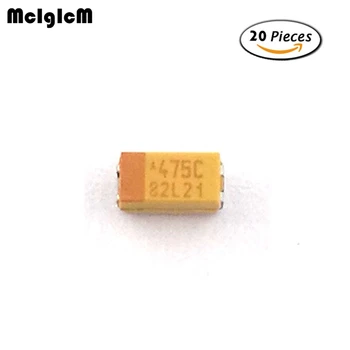 MCIGICM 20шт 3216 4,7 uf 16В SMD kondenzator танталовый