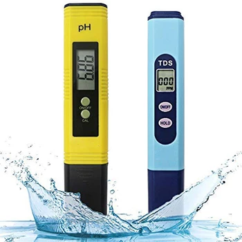 Mjerač kvalitete vode, Ph-metar Tds Metar 2 U 1 Komplet S Rasponom mjerenja 0-14,00 Ph I 0-9990 Ppm Za Hidroponski, Akvariji, Dri