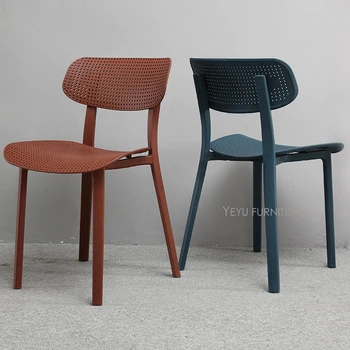 Moderan Dizajn plastični šareni modni blagovaona stolice, popularni stolice za kafić u potkrovlju, stolica za odmor, kompjuterska stolica 1PC