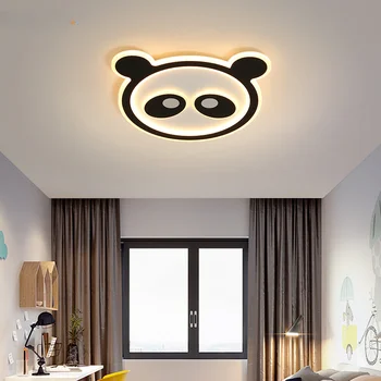 Moderna led luster s crtani panda, svjetiljke za spavaće sobe, blagovaonice, dnevnog boravka, dječje svjetiljke, svjetiljke za uređenje doma