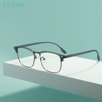 Modni TR90 lagane naočale Browline Vitnage u okvir za naočale za muškarce i žene na recept