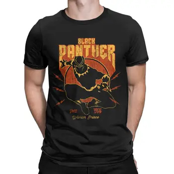 Muška majica Disney Vintage Panther Marvel, zabavna majica kratkih rukava, хлопковая ljetna odjeća s okruglog izreza