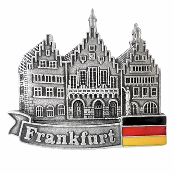 Njemačka Frankfurt, magneti za hladnjak, rafting, putne spomen-magnetne naljepnice za hladnjak, подарочное uređenje prostorija, Naplativa