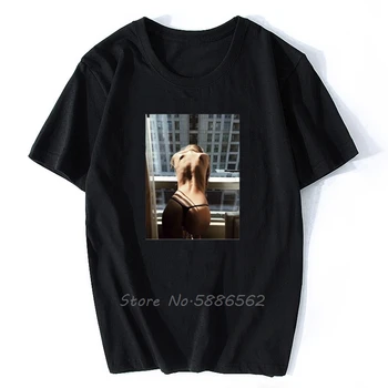 Nova Seksi Stražnji Djevojka, visokokvalitetna casual majica Unisex, muška odjeća, хлопковая t-shirt u stilu hip-hop, ženske majice kratkih rukava