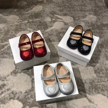 Nove dječje cipele na ravne cipele, cipele za djevojčice princeze, dječje cipele za djevojčice