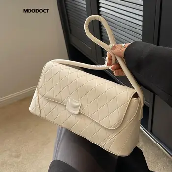 Nove Ljetne dnevne torbe preko ramena s dijamant rešetkom 2023, Trendi torbe u jednostavnim stilom za žene, luksuzne dizajnerske torbe preko ramena